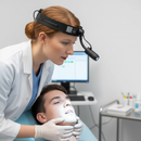 Premium Wireless LED Examination Headlight with Adjustable Beam and Comfortable Headband for Optimal Illumination