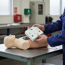 Professional AED Trainer with App Connectivity, Reusable Pads, and Comprehensive Training Features