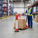 Professional 75cm Delineator Marker Post with Reflective Sleeve for High Visibility Traffic Management