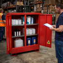 Flammable Storage Cabinet – 1205x580x1555mm – Steel – Industrial Use