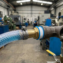 3/4in BSP x 20mm Brass Hosetail Kit with Clip and PTFE Tape