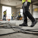 Premium Safety Shoe with Composite Toe Protection, Water Repellent Upper, and Lightweight Design for Maintenance and Manufacturing Roles