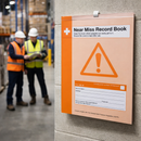 Near Miss Record Book – A4 – Workplace Safety Compliance