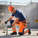 Professional Hi-Vis Ventilated Trousers with Holster Pockets and Cordura Reinforcement for Enhanced Durability