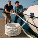 12mm White Polypropylene Rope 3 Strand – Ultra-Strong, Weatherproof & Multi-Purpose | 50m Mini Coil