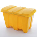Lockable plastic storage bin 500–1000 litres with forklift pockets (view 2)