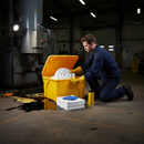 Premium Oil and Fuel Spill Kit in Locker - 240L Capacity
