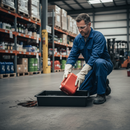 Heavy Duty Spill Tray for Battery and Chemical Storage - 28L
