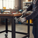 50mm Braked Swivel Bolt Hole Castor Anti-Static Heavy Duty