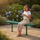 Premium Heavy Duty Backless Bench 1.8m - Sturdy Steel Construction for High-Traffic Areas