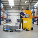 Professional General Purpose Spill Kit - 800L Capacity with Wheeled Bin