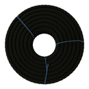 6mm Black Polypropylene 3-Strand Rope – Heavy-Duty, UV-Resistant & Weatherproof | 50m Coil