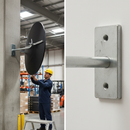 Premium Extended J Bracket for Offset Installation of Observation Mirrors - 55cm Length