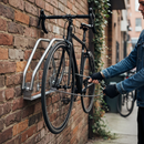 Premium Wall Mounted Bicycle Rack with 180° Adjustable Design for Space-Saving Bike Parking
