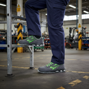 Premium Lightweight Safety Trainer Shoe with Aluminium Toe Protector and Puncture-Resistant Sole for Comfort and Durability
