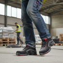 Premium Lightweight Versatile S1 Safety Shoe with Breathable Materials and Excellent Slip Resistance in Multiple Sizes