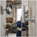 Premium Heavy Duty Wall Arm Bracket for Mounting Mirrors - 160x140x10mm Dimensions, Compatible with Multiple Mirror Types