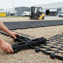 Professional Flexible Curve Expansion Connector for Paving Grids - 40mm Variant for Curved Pathways and Patios