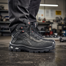 Premium Heavy Duty Safety Boot with Composite Toe Cap and Waterproof Gore-Tex Lining for Ankle Support and Comfort