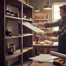 Replacement Premium Melamine Boards for Shelving Units