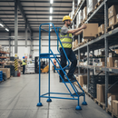 Premium 4 Step Portable Access Ladder for Safe Reach