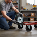 100mm Diameter Heavy Duty Wheel with Metal Centre