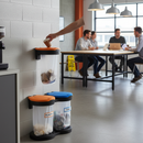 Premium Modular Recycling Bin with Durable Construction and High Visibility Design for Waste Management