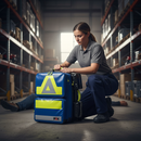Premium Emergency Backpack with Organizational Features - 61.89L Capacity, Multiple Pockets, and Dimensions 58cm x 57cm x 32.5cm