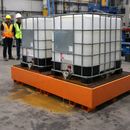 Double IBC Spill Containment Pallets – Powder-Coated Carbon Steel – Industrial Use