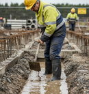 Premium Heavy Duty Insulated Safety Wellingtons with Steel Toe Cap, SRC Non-Slip Certification, and Cold Insulation to -20°C