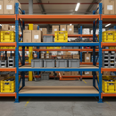 Additional Heavy Duty Chipboard Shelf - 15mm Thick, Blue Finish