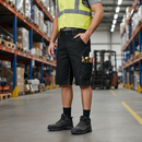 Premium Cargo Work Shorts with Four-Way Stretch Fabric, Water-Repellent Properties, and Ample Storage Pockets for Enhanced Flexibility and Comfort