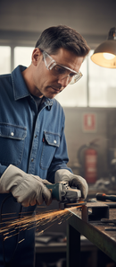 Premium Lightweight Safety Spectacles with Adjustable Arms and Polycarbonate Lens for Extreme Conditions
