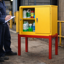 Pesticide Cabinet Stands – 457mm High – Reinforced Steel – Industrial Use