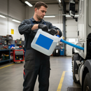 Professional AdBlue Solution for Diesel Engines with Easy-Pour Spout - 10KG for Emission Reduction and Compatibility with All SCR Systems