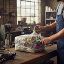 Premium Heavy Duty Mixed Rags Assorted Colours 10KG Pack for Cleaning and Maintenance