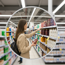 Premium Round Acrylic Convex Observation Safety Mirror for Outdoor Use with Durable Shock-Resistant Design