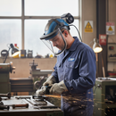 Premium Replacement Impact Rated Visor for PowerCap Active IP - Clear Polycarbonate for Enhanced Visibility and Protection