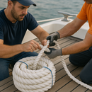 18mm White Polypropylene Rope 3 Strand - 30m Weatherproof Coil