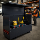 Heavy Duty Site Storage Chest – 1525mm x 615mm x 1265mm – Steel & Anti-Theft – Industrial Use