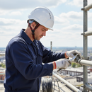 Professional Micro Peak Wheel Ratchet Safety Helmet Vented - Lightweight and Durable