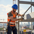 Professional Lightweight Safety Helmet with Ventilation and Micro Peak