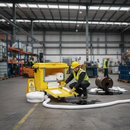 High-Performance Oil Only Spill Kit with 600L Capacity - Wheeled Bin