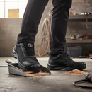 Premium Heavy Duty ESD Safety Trainer with Moisture-Absorbing Textile Upper and Reflective Threads for Enhanced Visibility