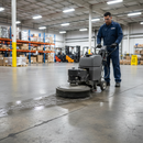 Premium Stripping Floor Pad - Black 430mm - Pack of 5 for Effective Floor Maintenance