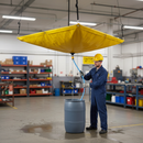 Heavy Duty Leak Diverter Tarp with Fittings - 200cm x 200cm