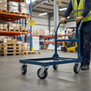 160mm Swivel Bolt Hole Castor with High-Performance Rubber Tyre