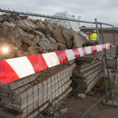 Premium Flexible Retroreflective Fence Strip 2m and 3.5m for Enhanced Visibility and Safety on Construction Sites
