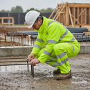 Premium Waterproof Overtrousers with Elasticated Waistband and Reflective Tape for Heavy Duty Protection