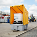 Premium Framed Cover for IBC Spill Pallet - Heavy Duty and Weatherproof